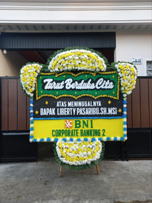 Papan Bunga Duka di Way Lunik